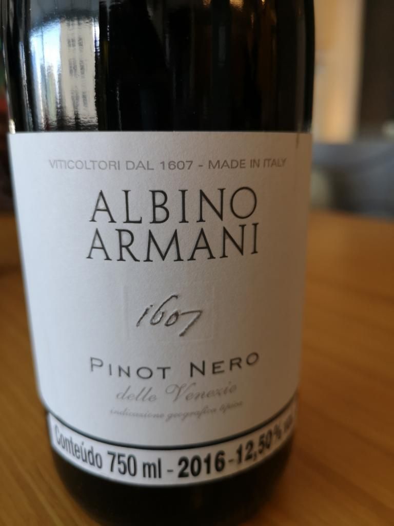 2016 Albino Armani Pinot Nero Delle Venezie, Italy, Delle Venezie -  CellarTracker