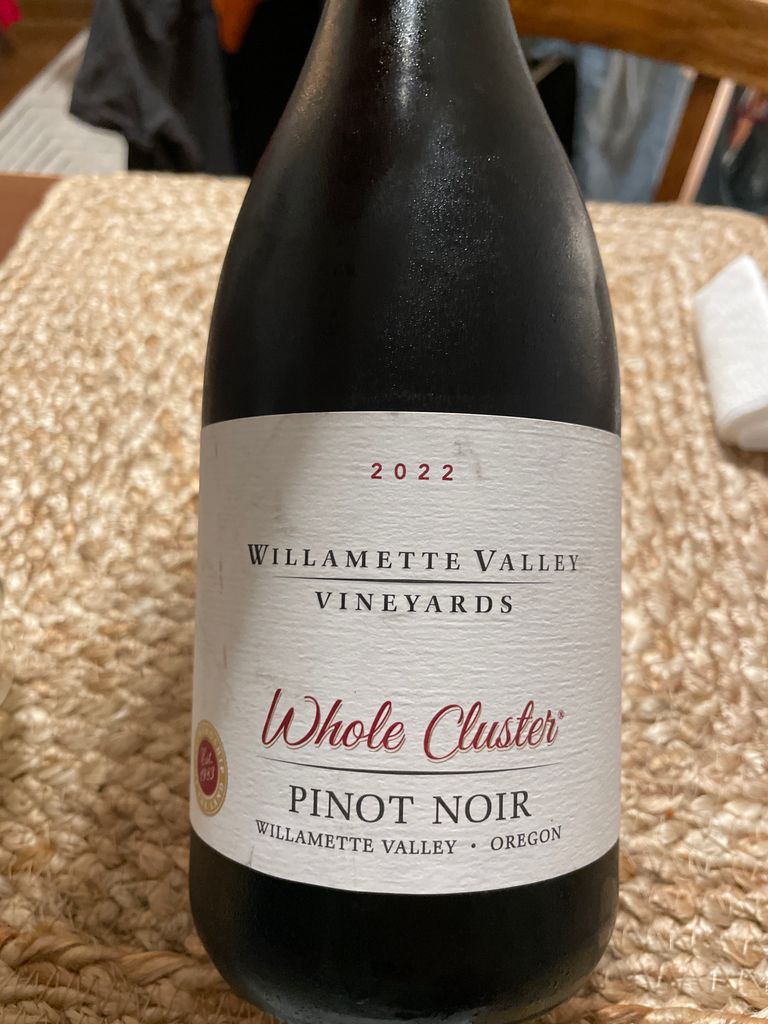 Whole cluster pinot on sale noir