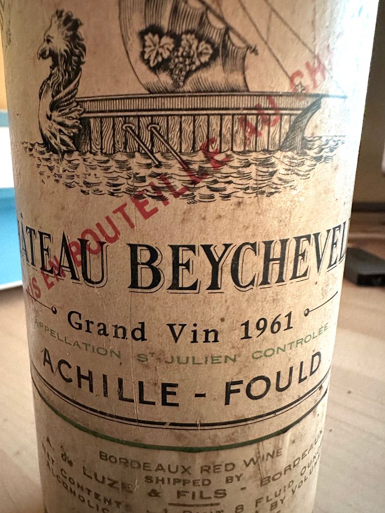 Chateau Beychevelle 1961 赤ワイン 1961 Château Beychevelle - CellarTracker