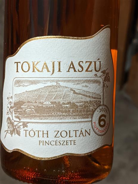 2016 Tóth Zoltán Tokaji Aszú 6 Puttonyos - CellarTracker