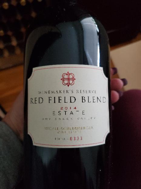 2014 Michel-Schlumberger Red Field Blend, Winemaker's Reserve Benchland ...