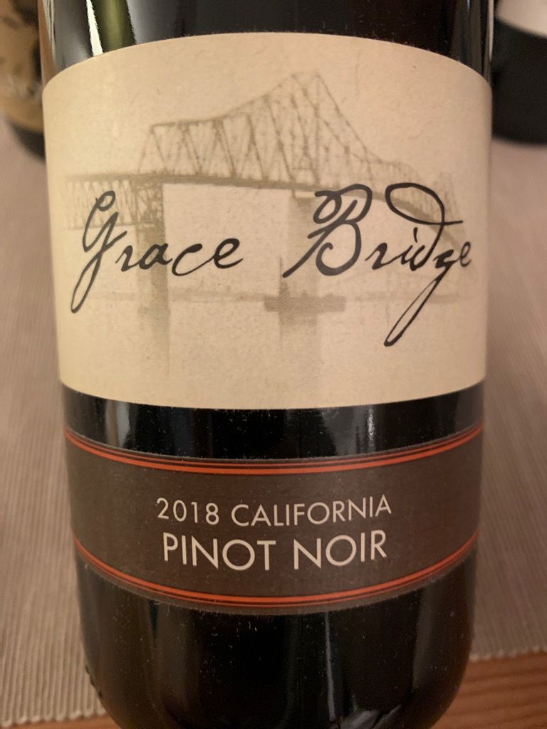 2019 Brownstone Winery Pinot Noir Grace Bridge, USA, California, Central Valley, Lodi