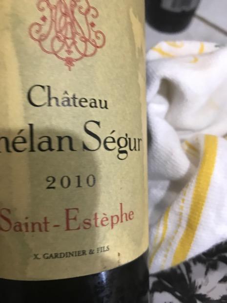 2011 Château Phélan Ségur - CellarTracker