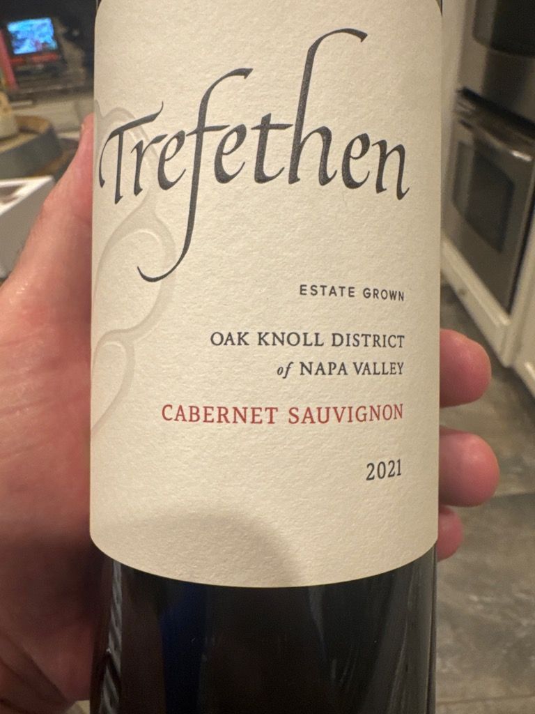 2019 Trefethen Cabernet Sauvignon Oak Knoll District - CellarTracker