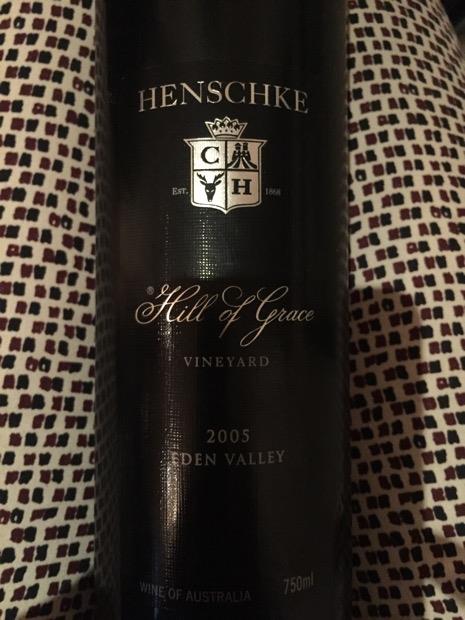 【希少】ヘンチキ　HENSCHKE HILL OF GRACE 2005 2005 | Hill of Grace | Henschke | Cult Wines Singapore