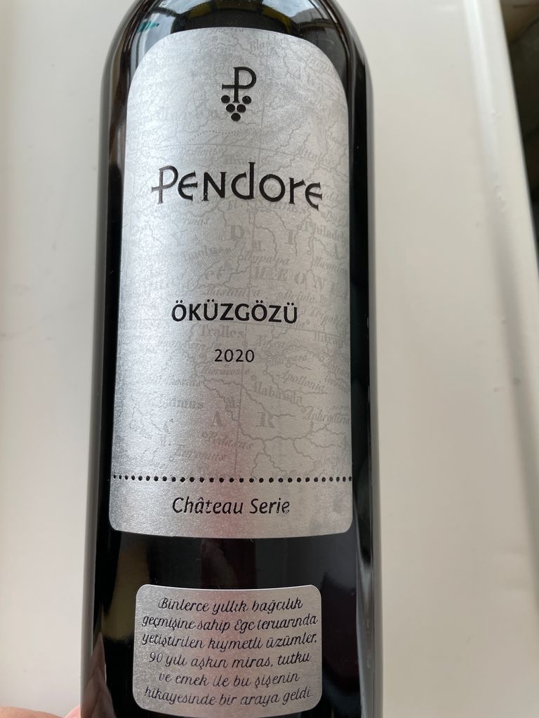 2020 Kavaklıdere Öküzgözü Pendore - CellarTracker