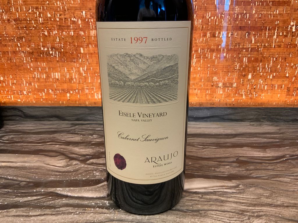 1997 Araujo Estate Cabernet Sauvignon Eisele Vineyard - CellarTracker