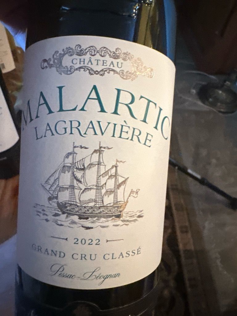 2022 Château Malartic-Lagravière Blanc - CellarTracker