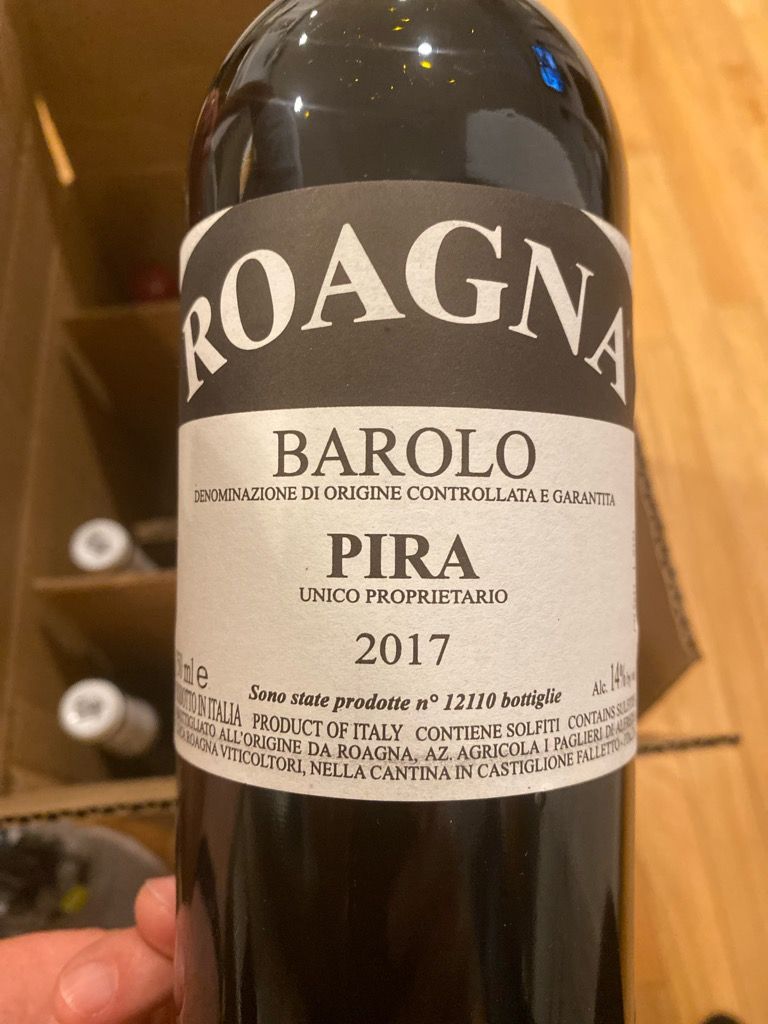 2017 Roagna Barolo Pira - CellarTracker