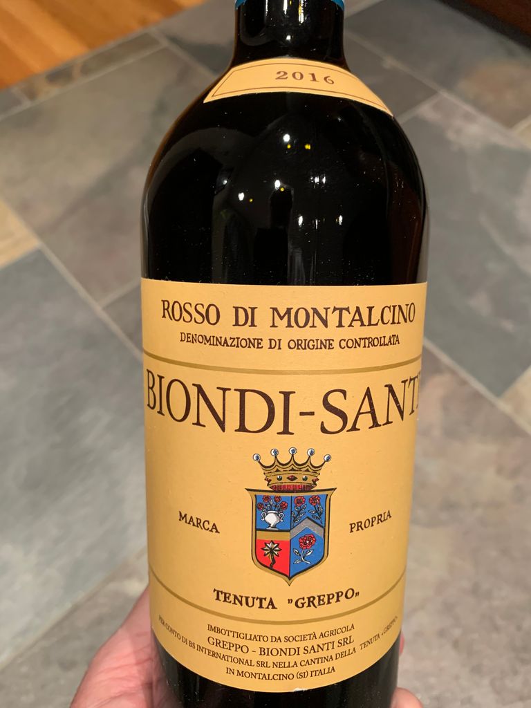 2016 Tenuta Greppo (Biondi-Santi) Rosso di Montalcino - CellarTracker