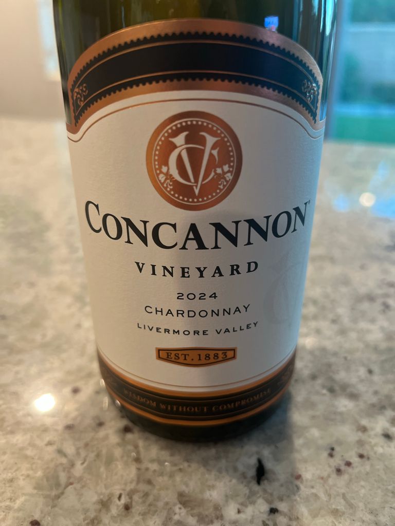 2024 Concannon Vineyard Chardonnay Livermore Valley, USA, California ...