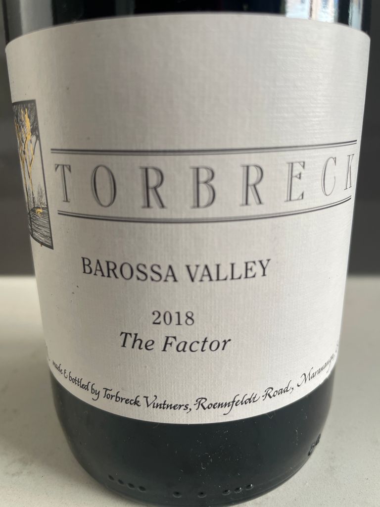 2018 Torbreck The Factor - CellarTracker