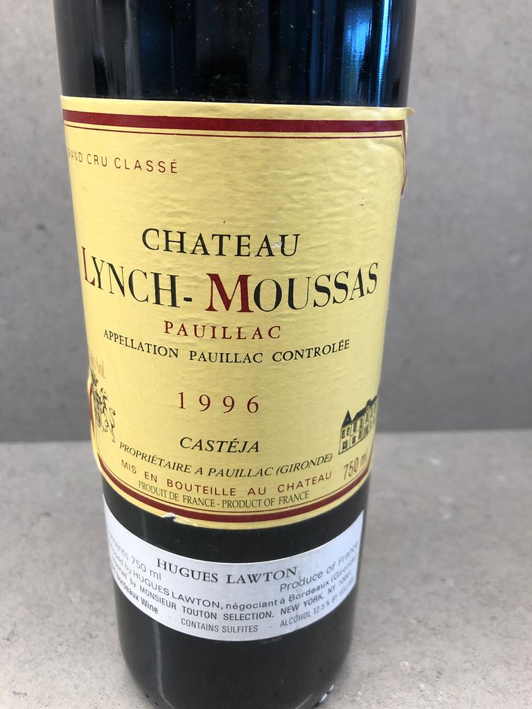 1996 Château Lynch-Moussas - CellarTracker