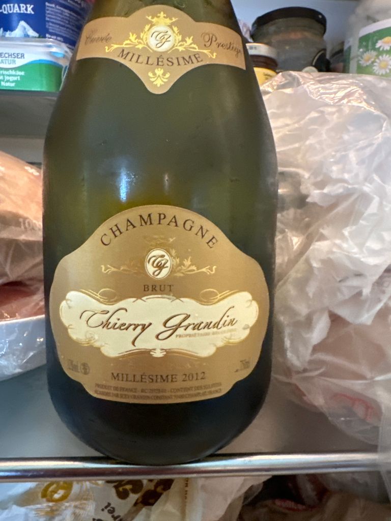 2015 Thierry Grandin Champagne Brut Millésimé - CellarTracker