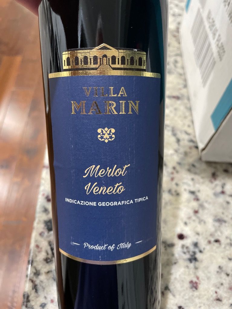 2021 Villa Marin Merlot IGT, Italy, IGT
