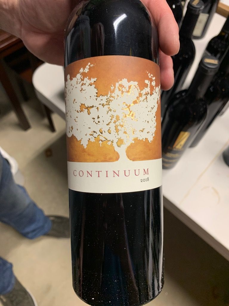 2018 Continuum Proprietary Red - CellarTracker