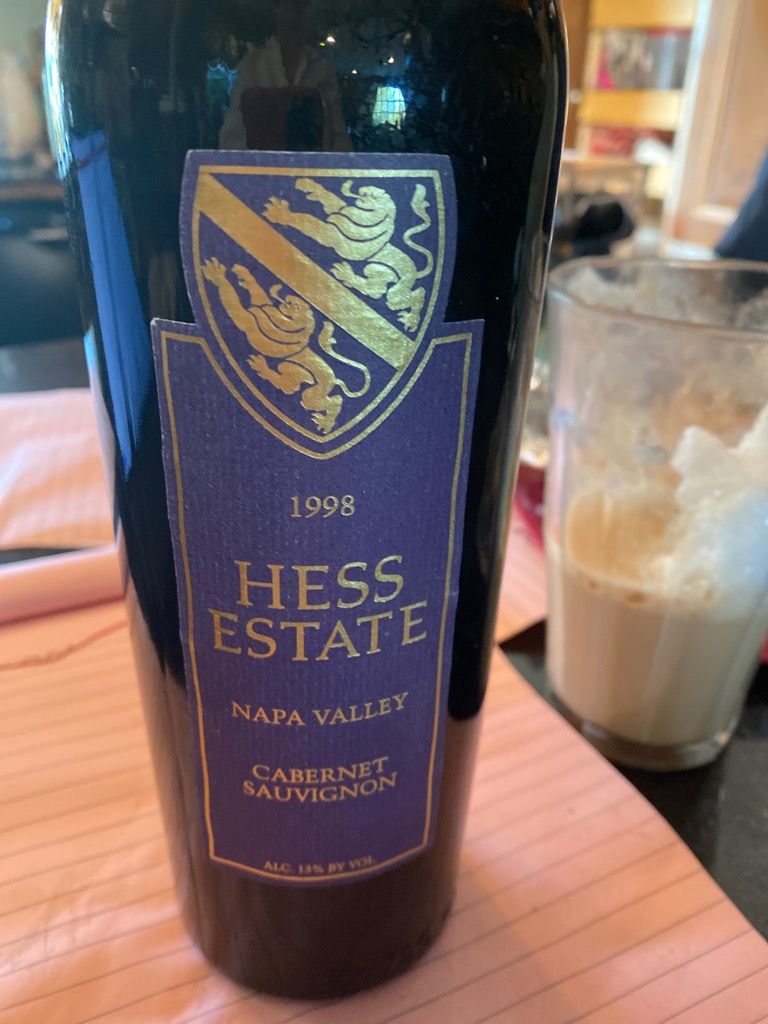 ワイン Mountain View Cabernet Sauvignon 1998 Mountain View Wines Cabernet Sauvignon, Napa Valley, USA
