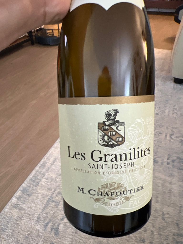 2020 M. Chapoutier Saint-Joseph Blanc Les Granilites - CellarTracker
