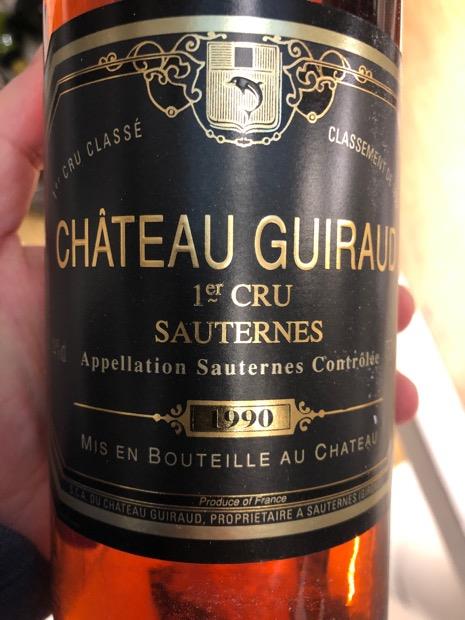 Chateau Guiraud, Sweet Wine, 1990 | Vintage Wine and Port