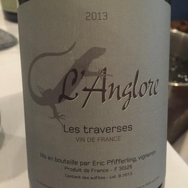 2014 Domaine de l'Anglore Les Traverses - CellarTracker