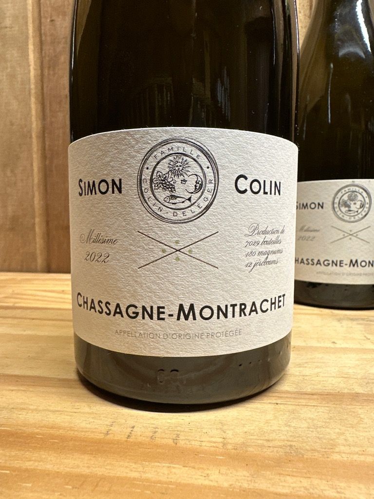 2022 Simon Colin Chassagne-Montrachet - CellarTracker