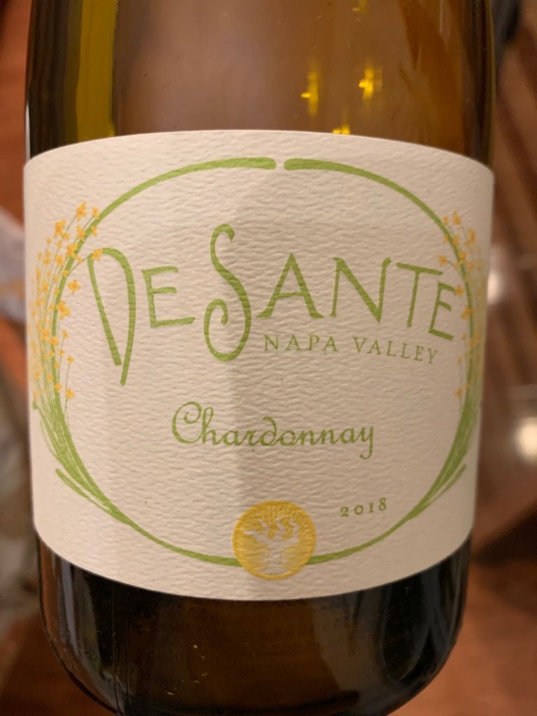 2019 DeSante Chardonnay, USA, California, Napa Valley, Yountville ...