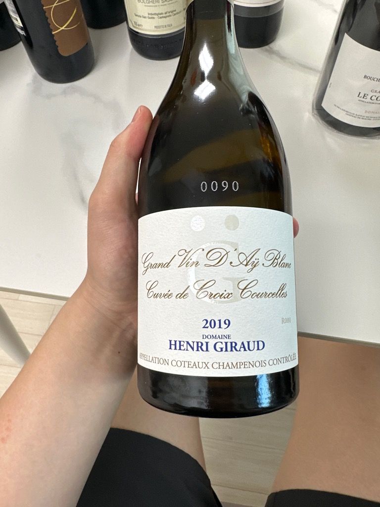 2019 Henri Giraud Coteaux Champenois Cuvée de Croix Courcelles Aÿ -  CellarTracker, image size:768x1024