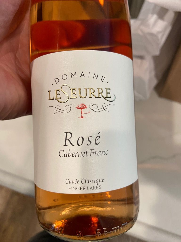 2019 Domaine LeSeurre Franc Rosé, USA, New York, Finger Lakes