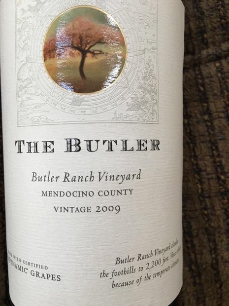 2009 Bonterra Vineyards The Butler Single Vineyard, USA, California ...