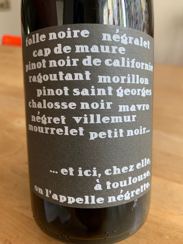 Washell Negrette 2020 Château Coutinel Fronton On l'appelle Negrette, France, Southwest ...