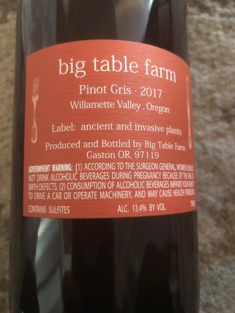 big table farm pinot gris