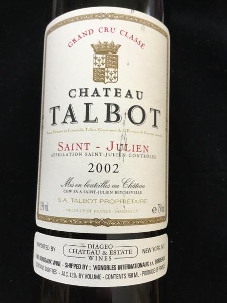 2001 Château Talbot - CellarTracker
