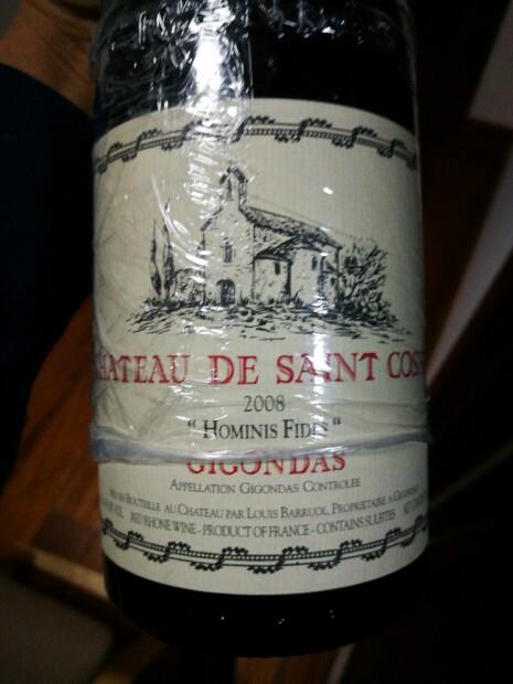 2007 Château de Saint Cosme Gigondas Hominis Fides - CellarTracker