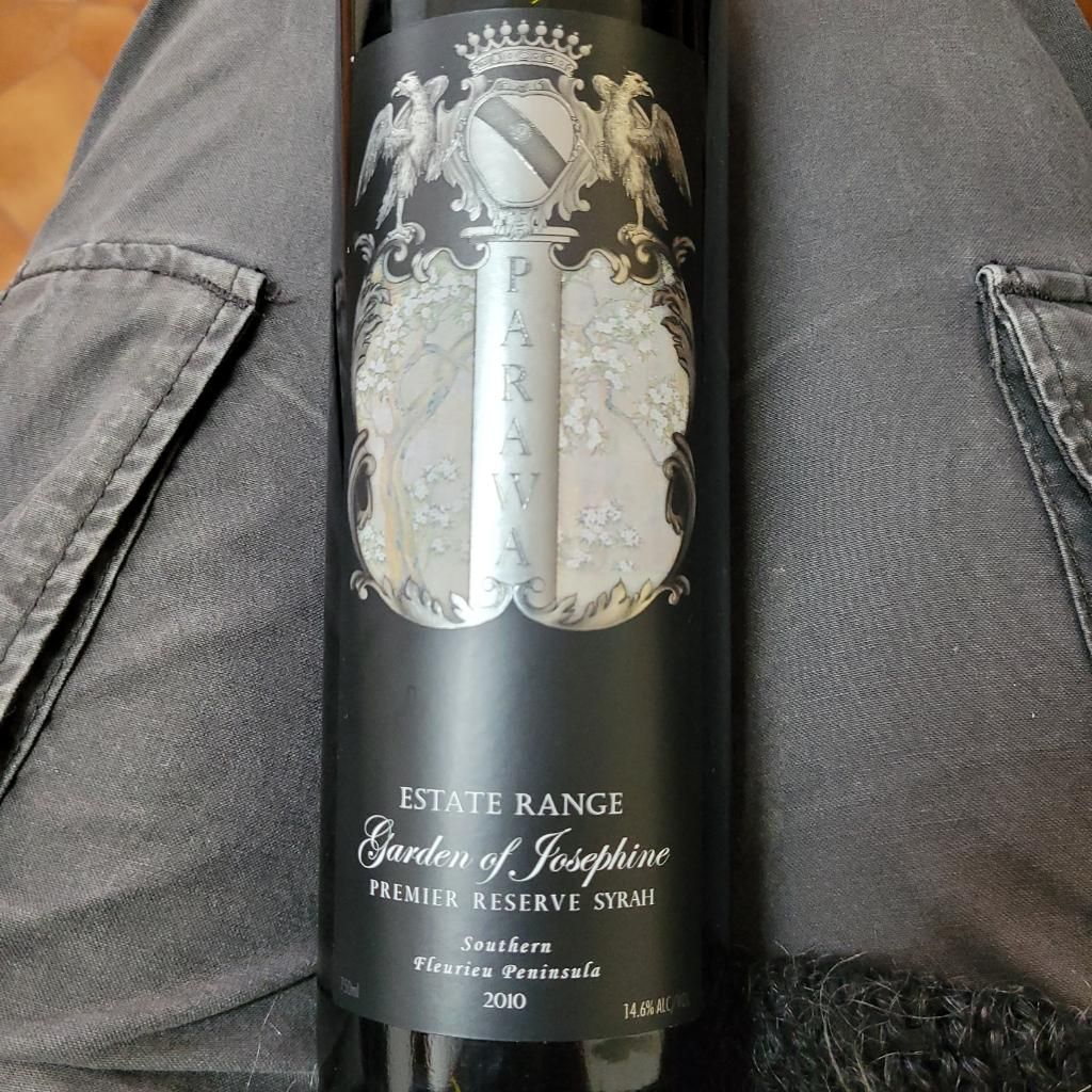 2010 Parawa Estate Syrah Estate Range Premier Reserve Garden of ...
