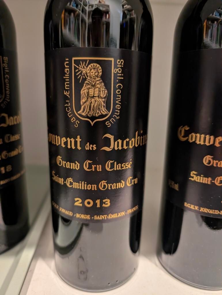 2015 Couvent des Jacobins - CellarTracker