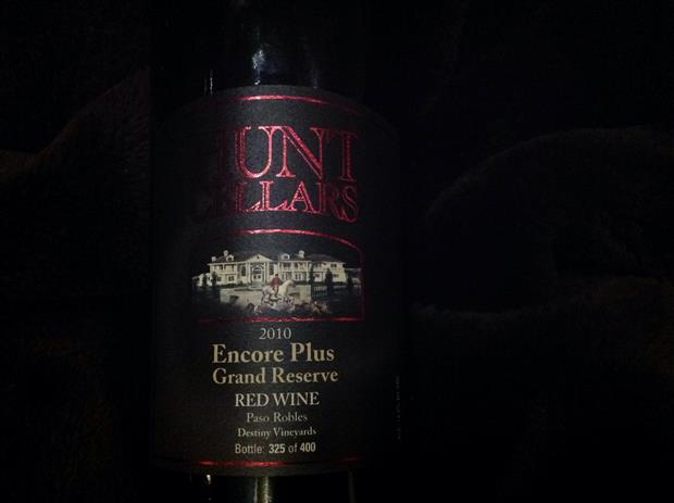 2010 Hunt Cellars Encore Plus Grand Reserve Destiny Vineyards, USA