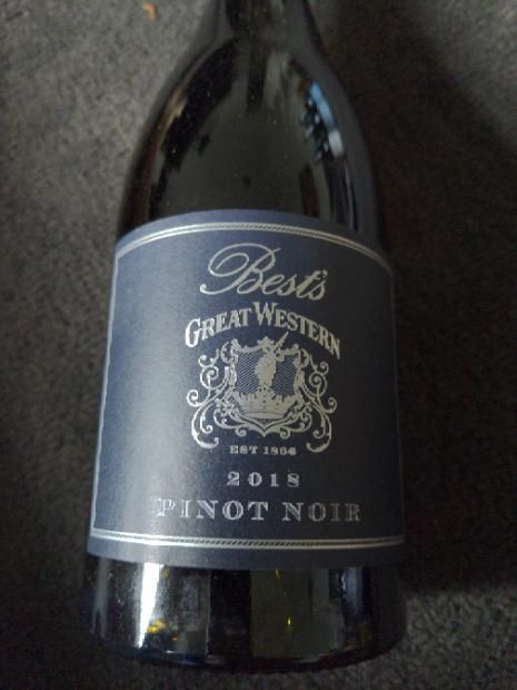 2022 Best's Great Western Pinot Noir, Australia, Victoria, Western ...