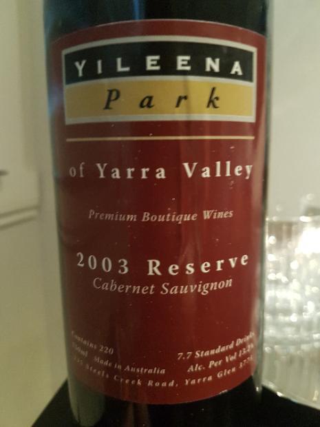 yileena park winery