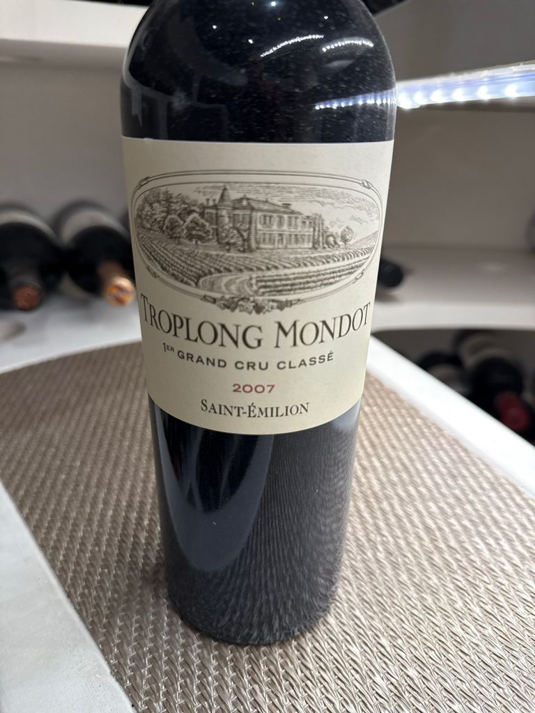 TROPLONG MONDOT 2007 サンテミリオン 2007 Chateau Troplong Mondot, Saint-Emilion Grand Cru, France