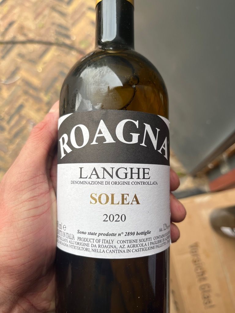 2020 Roagna Langhe Solea - CellarTracker