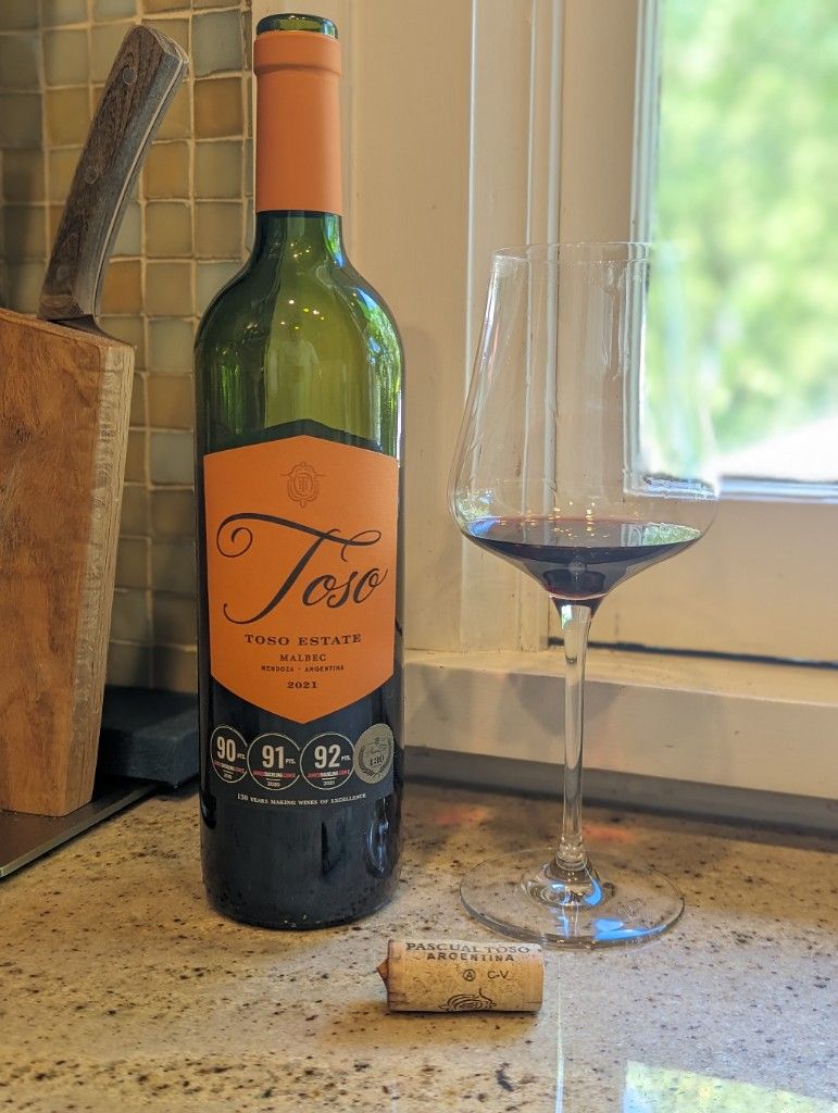 2021 Pascual Toso Estate Malbec, Argentina, Mendoza - CellarTracker