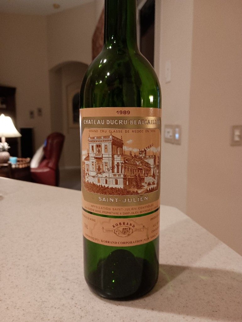 1989 Château Ducru-Beaucaillou - CellarTracker