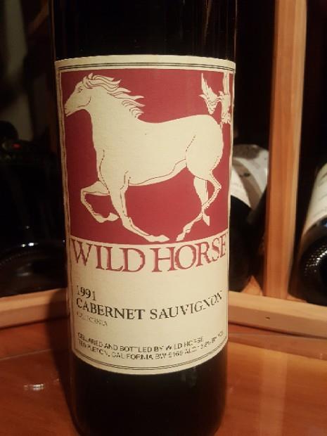 1999 Wild Horse Cabernet Sauvignon, USA, California, Central Coast