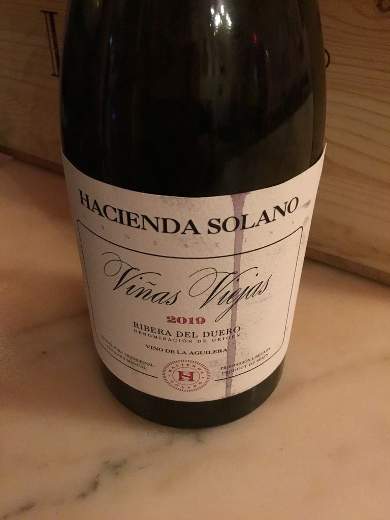 2020 Hacienda Solano Ribera del Duero Viñas Viejas - CellarTracker