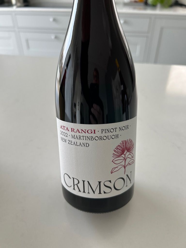 2022 Ata Rangi Pinot Noir Crimson - CellarTracker