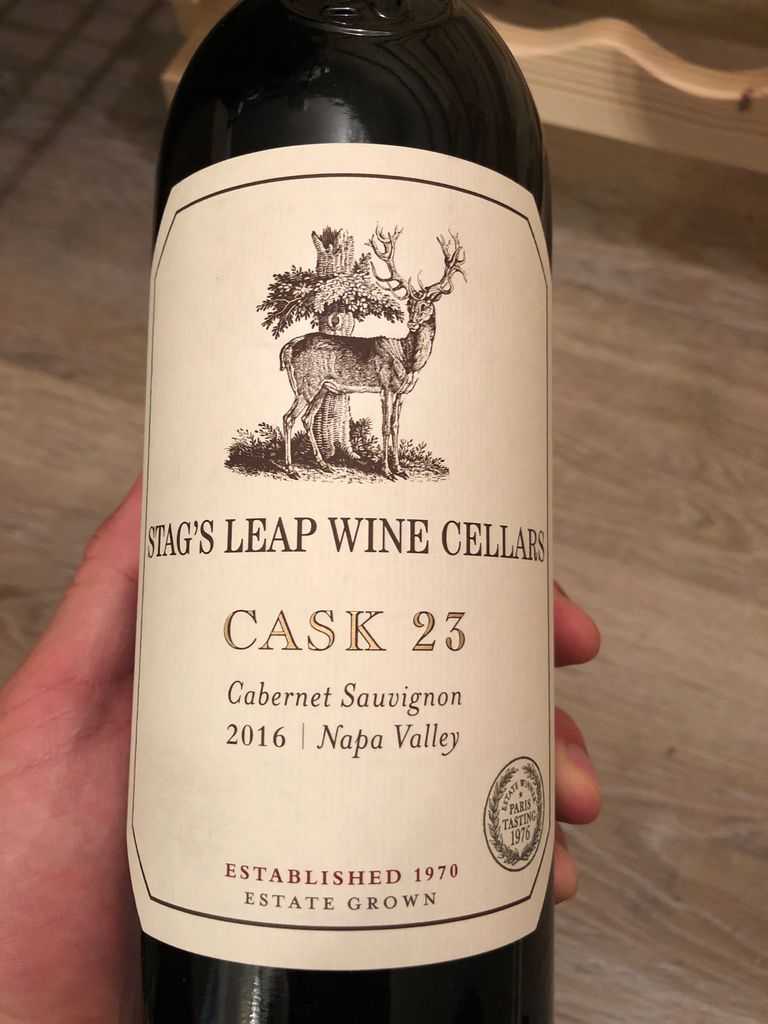 2016 Stag's Leap Wine Cellars Cabernet Sauvignon Cask 23