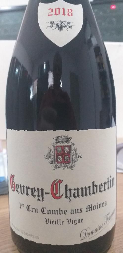 2018 Domaine Fourrier Gevrey-Chambertin 1er Cru Combe aux Moines