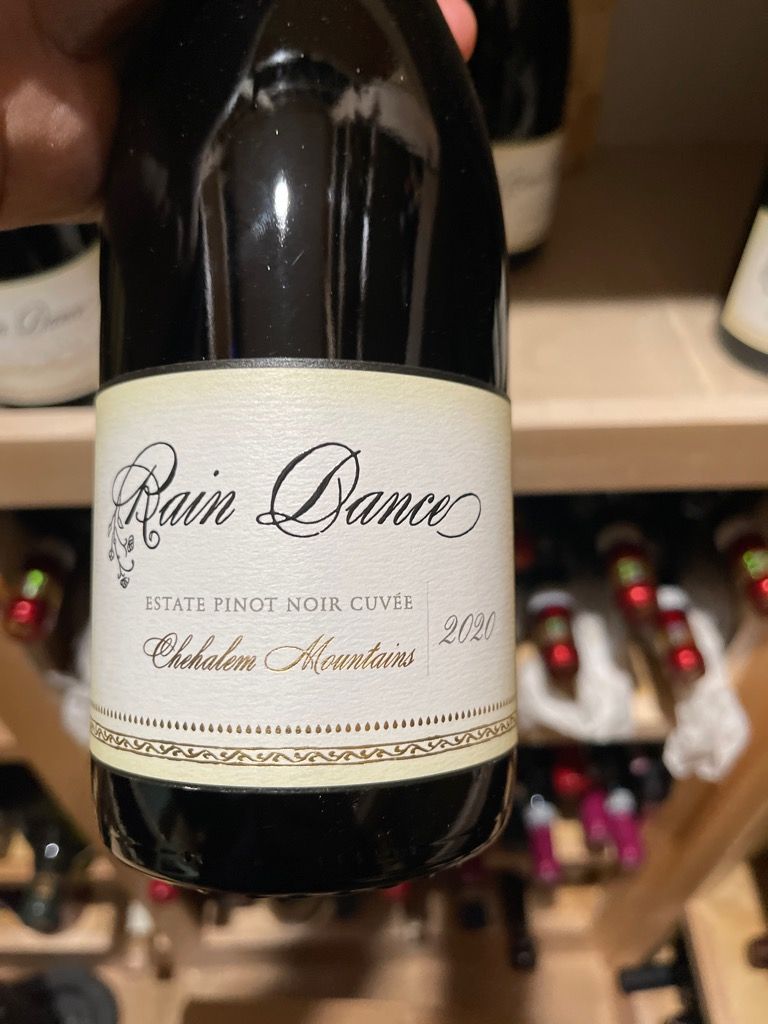 2021 Rain Dance Vineyards Pinot Noir Estate Vineyard USA Oregon 
