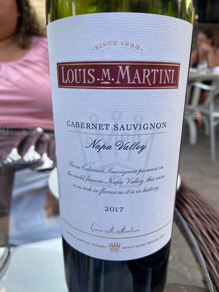 2021 Louis M. Martini Cabernet Sauvignon Napa Valley