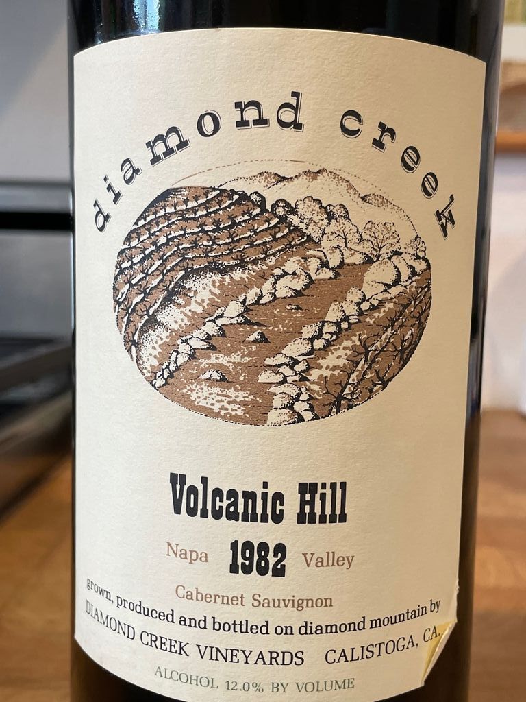 1982 Diamond Creek Cabernet Sauvignon Volcanic Hill - CellarTracker